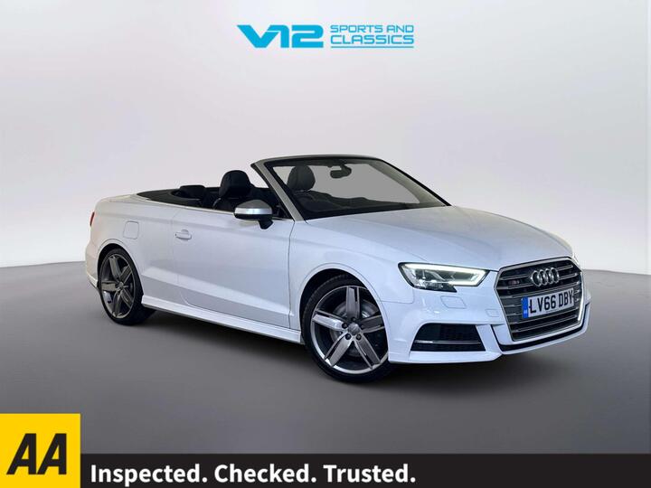Audi S3 2.0 TFSI Cabriolet S Tronic Quattro Euro 6 (s/s) 2dr