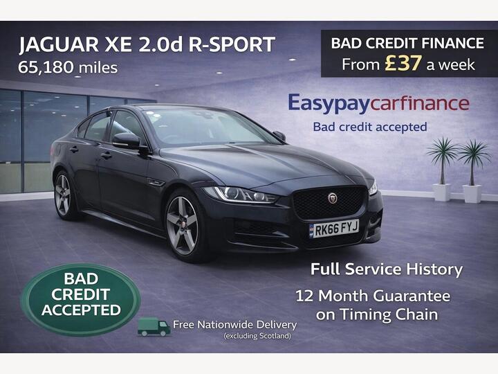 Jaguar XE 2.0d R-Sport Auto Euro 6 (s/s) 4dr