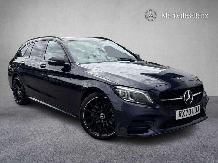 Mercedes-Benz C Class 1.5 C200 MHEV AMG Line Night Edition (Premium Plus) G-Tronic+ Euro 6 (s/s) 5dr