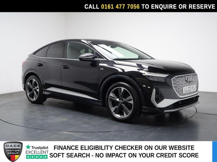 Audi Q4 E-TRON 35 S Line Sportback Auto 5dr 55kWh