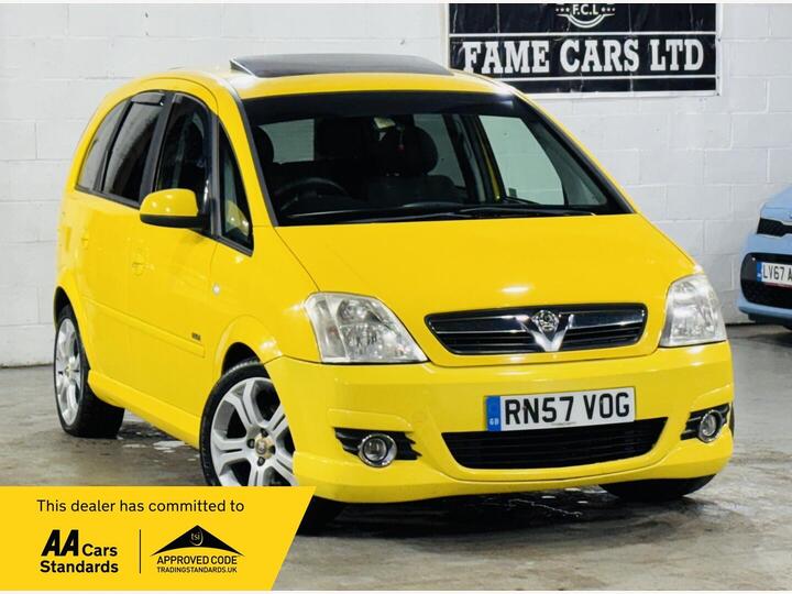 Vauxhall Meriva 1.6i 16v Design Easytronic 5dr (a/c) Vauxhall Meriva 1.6i 16v Design Easytronic 5dr (a/c)