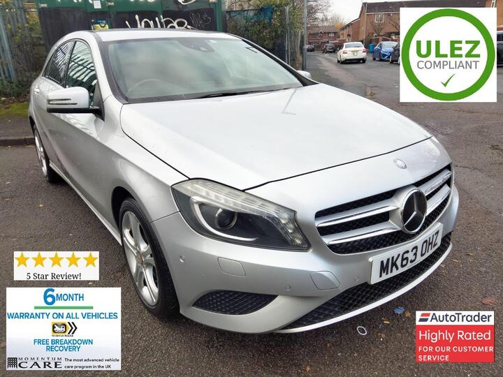 Mercedes-Benz A Class 1.6 A180 BlueEfficiency SE Hatchback 5dr Petrol 7G-DCT Euro 6 (s/s) (122 Ps)