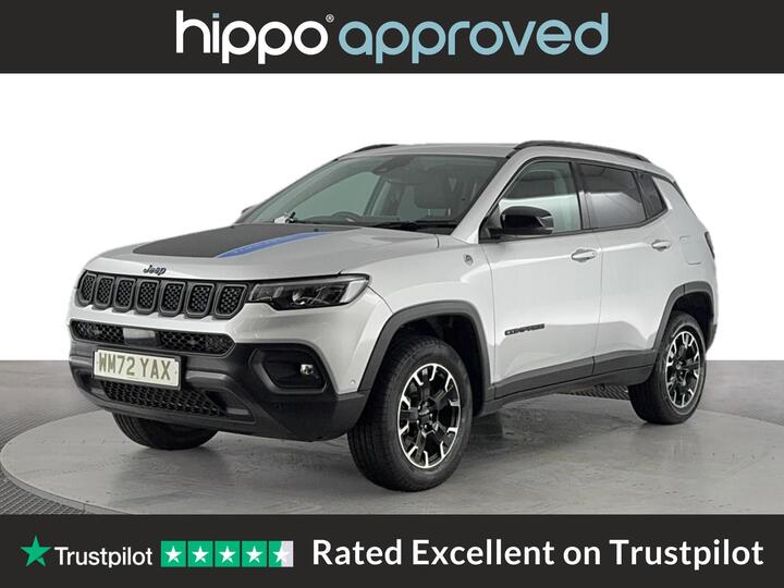 Jeep Compass 1.3 GSE T4 11.4kWh Trailhawk Auto 4xe Euro 6 (s/s) 5dr Jeep Compass 1.3 GSE T4 11.4kWh Trailhawk Auto 4xe Euro 6 (s/s) 5dr
