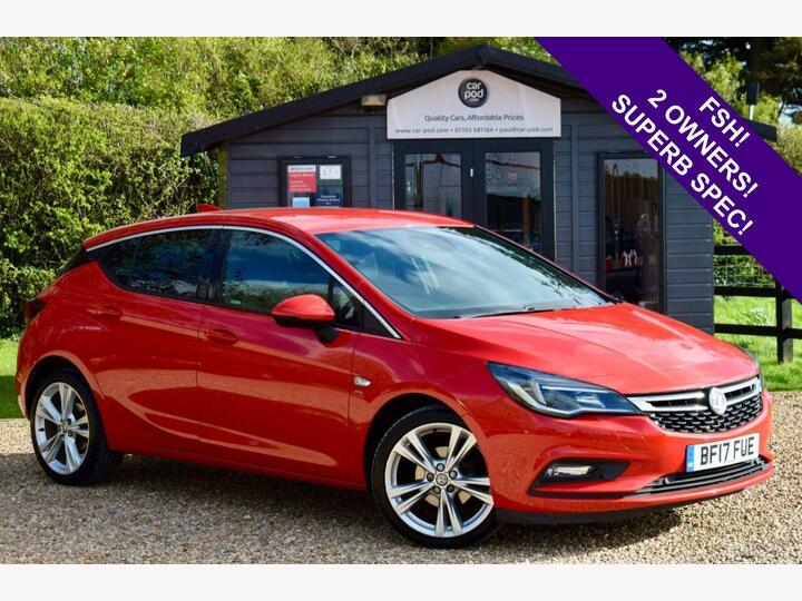 Vauxhall ASTRA 1.4i Turbo SRi Nav Euro 6 5dr
