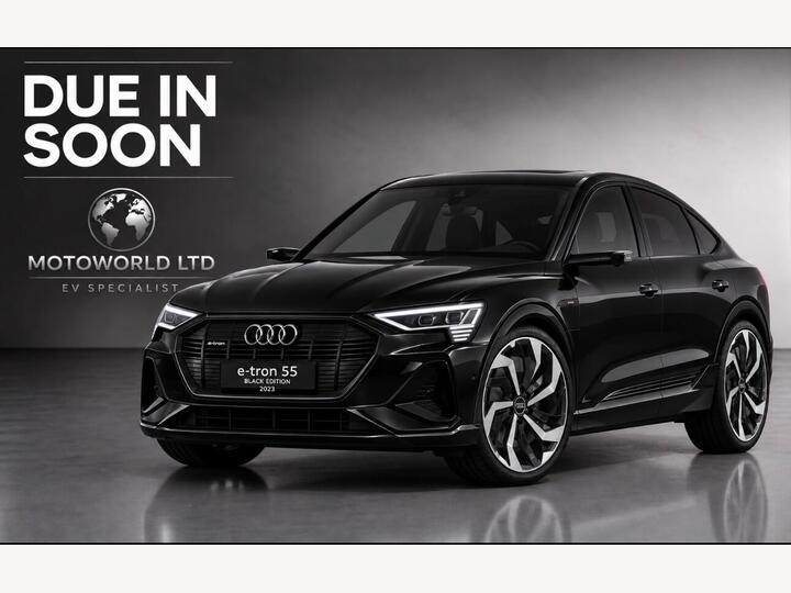 Audi E-tron 55 Black Edition Sportback Auto Quattro 5dr 95kWh (11kW Charger)