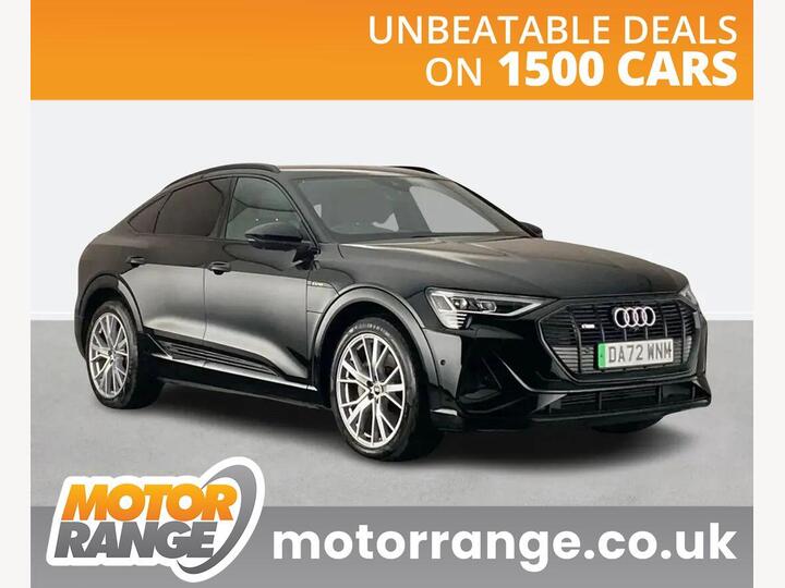 Audi E-Tron 50 Black Edition Sportback Auto Quattro 5dr 71.2kWh (11kW Charger)