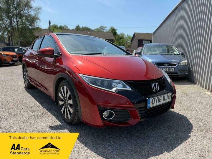 Honda Civic 1.6 I-DTEC EX Plus Euro 5 (s/s) 5dr