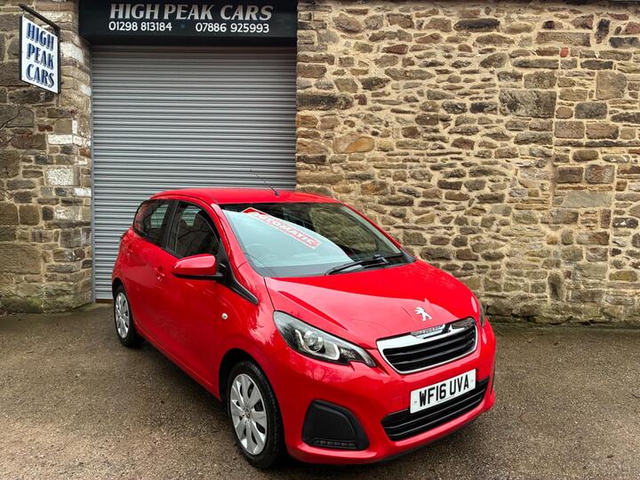 Peugeot 108 1.0 Active 2 Tronic Euro 6 5dr Peugeot 108 1.0 Active 2 Tronic Euro 6 5dr