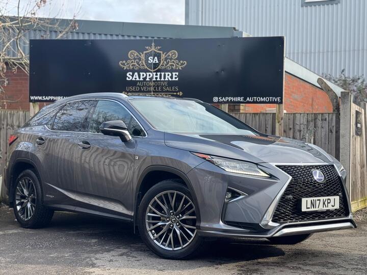 Lexus RX 3.5 450h V6 F Sport CVT 4WD Euro 6 (s/s) 5dr