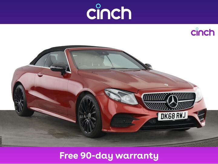 Mercedes-Benz E-Class 2.0 E300 AMG Line (Premium Plus) Cabriolet G-Tronic+ Euro 6 (s/s) 2dr Mercedes-Benz E-Class 2.0 E300 AMG Line (Premium Plus) Cabriolet G-Tronic+ Euro 6 (s/s) 2dr