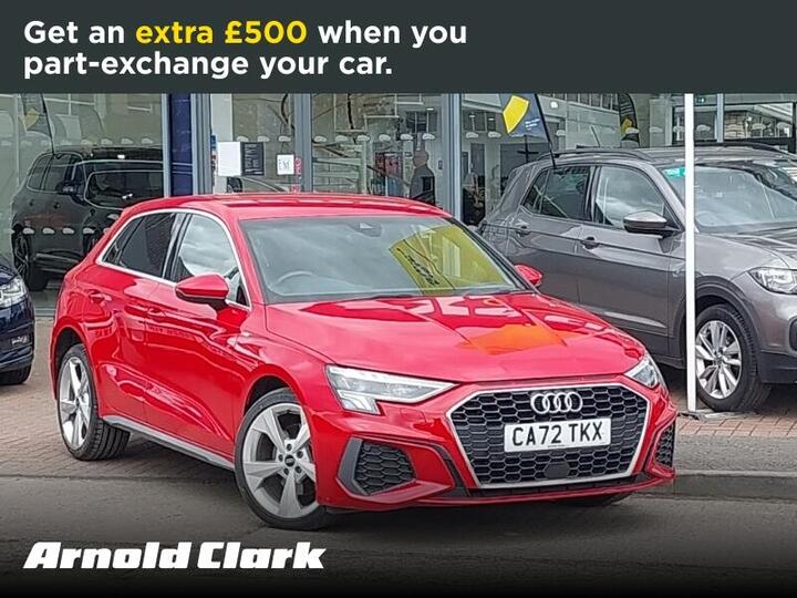 Audi A3 1.4 TFSIe 40 S Line Sportback S Tronic Euro 6 (s/s) 5dr 13kWh