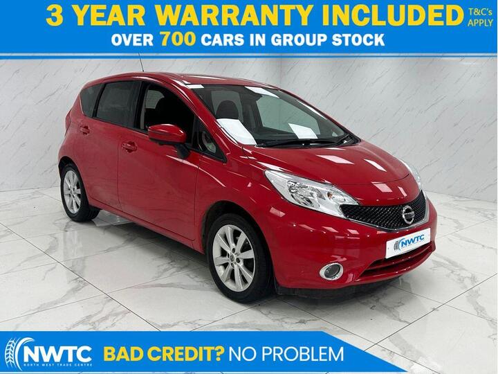 Nissan NOTE 1.2 DIG-S Tekna XTRON Euro 6 (s/s) 5dr