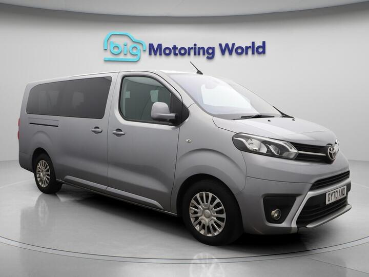 Toyota PROACE Verso 2.0D Shuttle Long MPV LWB Euro 6 (s/s) 5dr (9 Seat) Toyota PROACE Verso 2.0D Shuttle Long MPV LWB Euro 6 (s/s) 5dr (9 Seat)