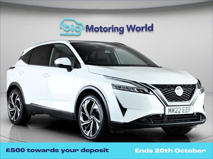 Nissan Qashqai 1.3 DIG-T MHEV Tekna+ XTRON Euro 6 (s/s) 5dr