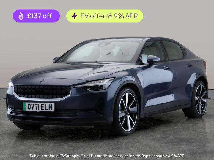 Polestar Polestar 2 Dual Motor 78kWh Long Range Fastback Auto 4WDE 5dr