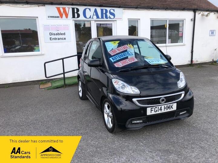 Smart Fortwo 1.0 MHD Edition21 SoftTouch Euro 5 (s/s) 2dr