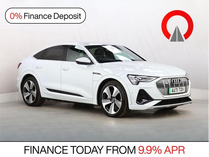 Audi E-TRON 50 S Line Sportback Auto Quattro 5dr 71.2kWh (11kW Charger)