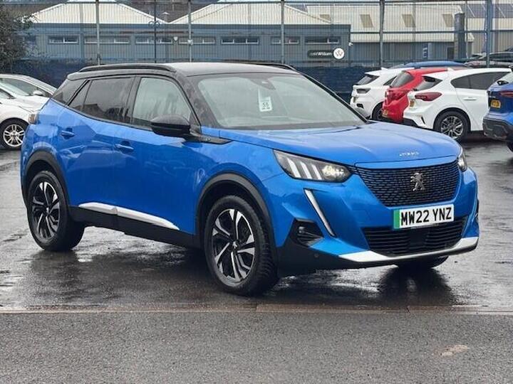 Peugeot 2008 50kWh GT Auto 5dr (7kW Charger)