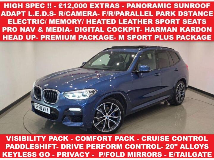 BMW X3 3.0 30d M Sport Auto XDrive Euro 6 (s/s) 5dr