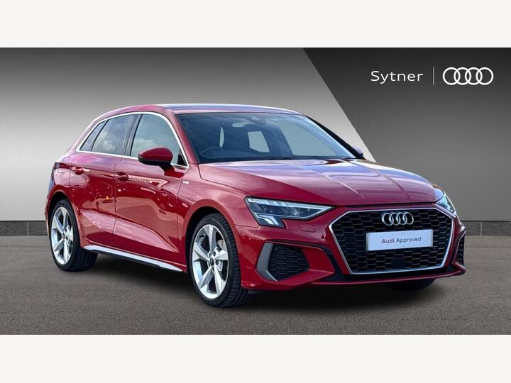 Audi A3 1.0 TFSI 30 S Line Sportback S Tronic Euro 6 (s/s) 5dr