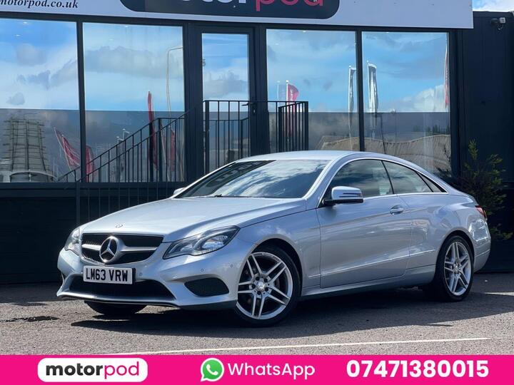 Mercedes-Benz E-CLASS 2.1 E220 CDI SE G-Tronic+ Euro 5 (s/s) 2dr Mercedes-Benz E-CLASS 2.1 E220 CDI SE G-Tronic+ Euro 5 (s/s) 2dr