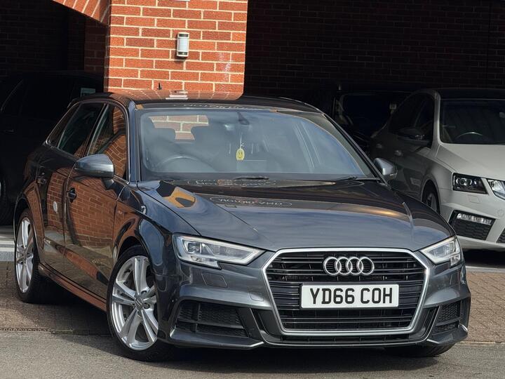 Audi A3 2.0 TDI S Line Sportback S Tronic Auto 6Spd Euro 6 (s/s) 5dr