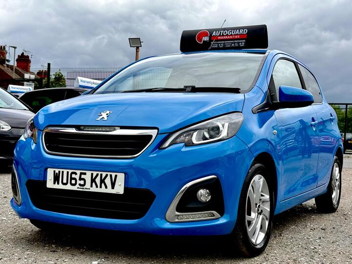 Peugeot 108 1.2 PureTech Allure Euro 6 5dr Peugeot 108 1.2 PureTech Allure Euro 6 5dr