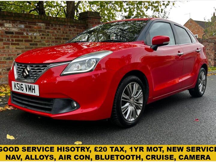 Suzuki BALENO 1.0 Boosterjet SZ5 Euro 6 5dr Suzuki BALENO 1.0 Boosterjet SZ5 Euro 6 5dr