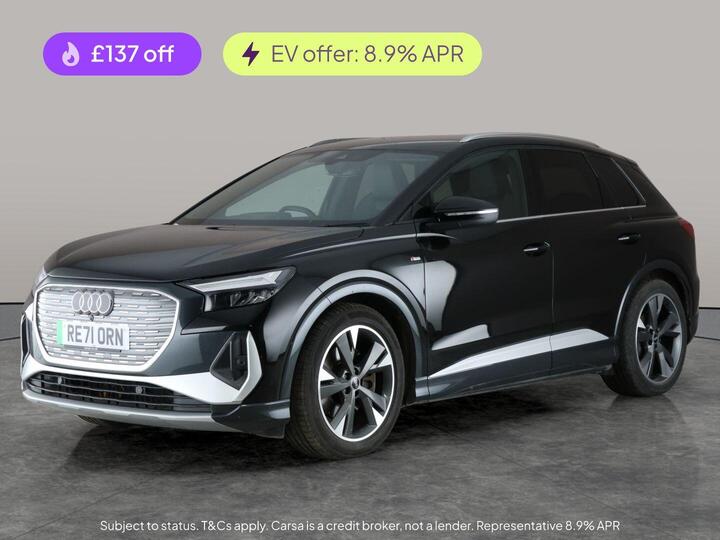 Audi Q4 E-tron 40 S Line Auto 5dr 82kWh