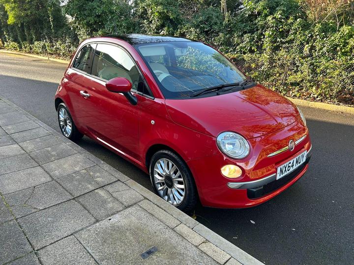 Fiat 500 1.2 Lounge Euro 6 (s/s) 3dr