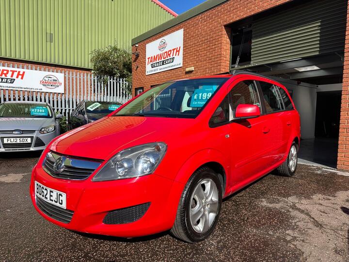 Vauxhall Zafira 1.6 16V Exclusiv Euro 5 5dr