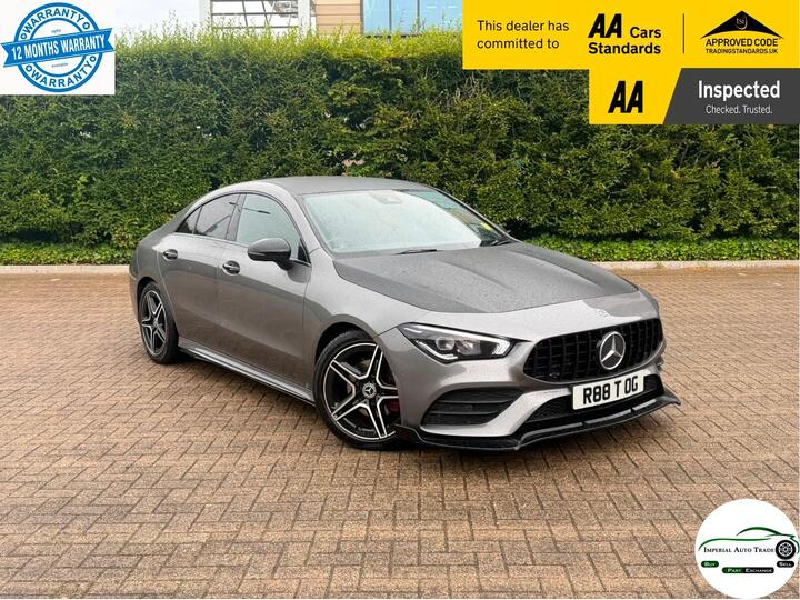 Mercedes-Benz CLA 1.3 CLA180 AMG Line Coupe 7G-DCT Euro 6 (s/s) 4dr Mercedes-Benz CLA 1.3 CLA180 AMG Line Coupe 7G-DCT Euro 6 (s/s) 4dr