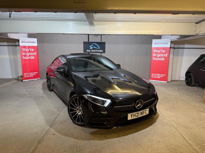 Mercedes-Benz CLS 2.9 CLS400d AMG Line Night Edition (Premium Plus) Coupe G-Tronic 4MATIC Euro 6 (s/s) 4dr Mercedes-Benz CLS 2.9 CLS400d AMG Line Night Edition (Premium Plus) Coupe G-Tronic 4MATIC Euro 6 (s/s) 4dr