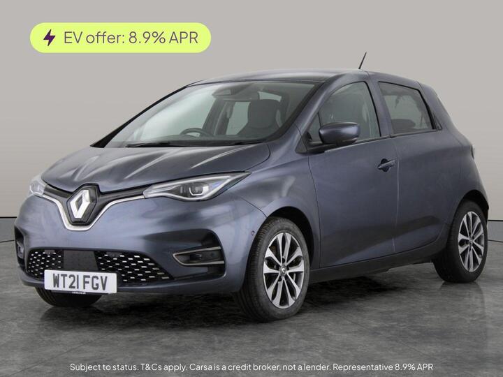 Renault Zoe R135 EV50 52kWh GT Line Auto 5dr (Rapid Charge)