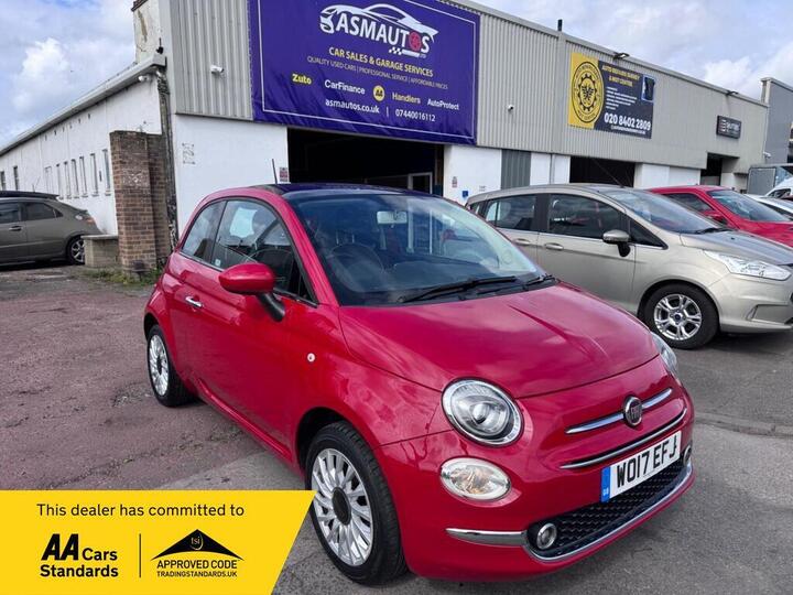 Fiat 500 1.2 Lounge Euro 6 (s/s) 3dr