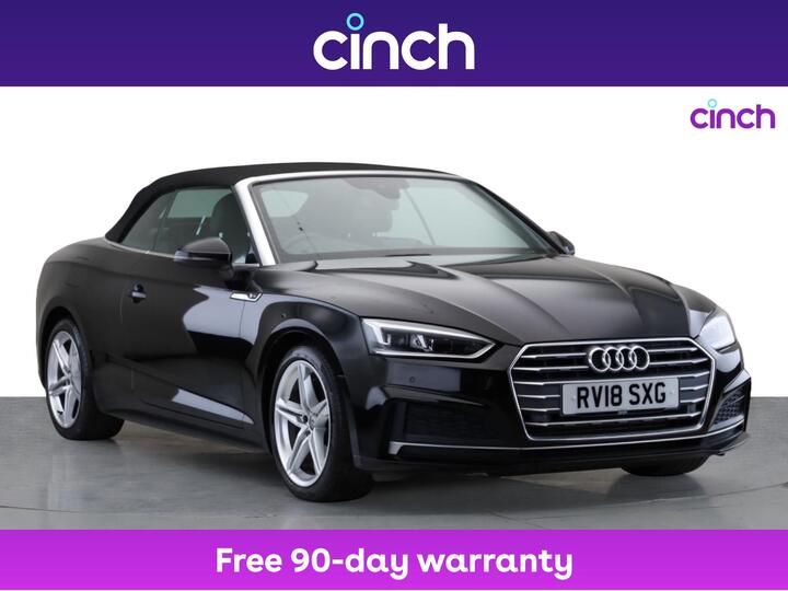 Audi A5 Cabriolet 2.0 TFSI S Line Euro 6 (s/s) 2dr Audi A5 Cabriolet 2.0 TFSI S Line Euro 6 (s/s) 2dr