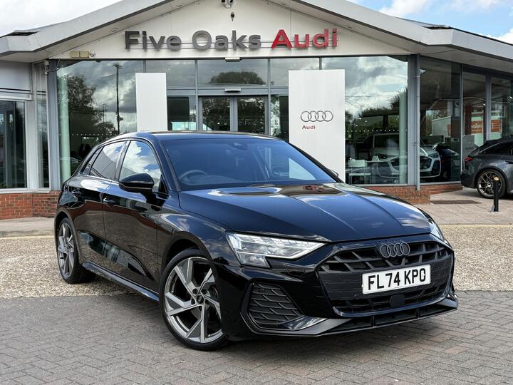 Audi A3 1.5 TFSI 35 Black Edition Sportback Euro 6 (s/s) 5dr