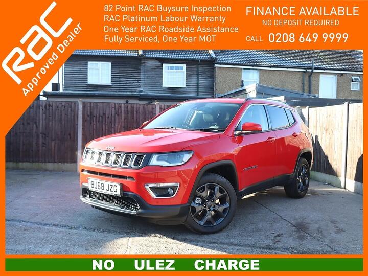 Jeep Compass 1.4T MultiAirII Limited Auto 4WD Euro 6 (s/s) 5dr