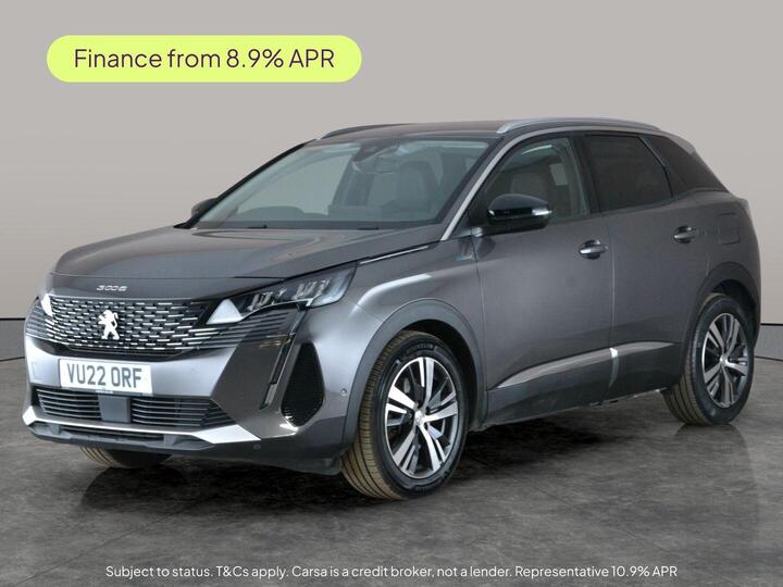 Peugeot 3008 1.6 13.2kWh Allure Premium E-EAT Euro 6 (s/s) 5dr Peugeot 3008 1.6 13.2kWh Allure Premium E-EAT Euro 6 (s/s) 5dr