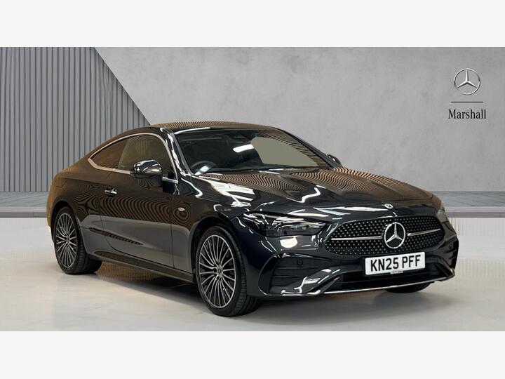 Mercedes-Benz CLE 2.0 CLE300e 25.4kWh AMG Line (Premium) G-Tronic+ Euro 6 (s/s) 2dr Mercedes-Benz CLE 2.0 CLE300e 25.4kWh AMG Line (Premium) G-Tronic+ Euro 6 (s/s) 2dr
