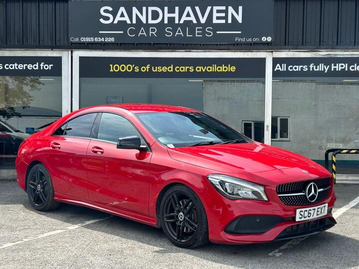 Mercedes-Benz CLA 2.1 CLA220d AMG Line Coupe 7G-DCT Euro 6 (s/s) 4dr Mercedes-Benz CLA 2.1 CLA220d AMG Line Coupe 7G-DCT Euro 6 (s/s) 4dr