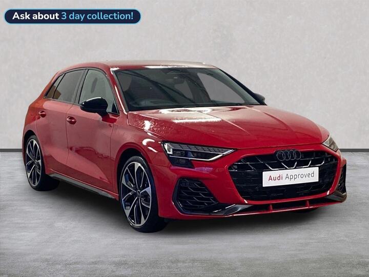 Audi A3 2.0 TFSI Black Edition Sportback S Tronic Quattro Euro 6 (s/s) 5dr