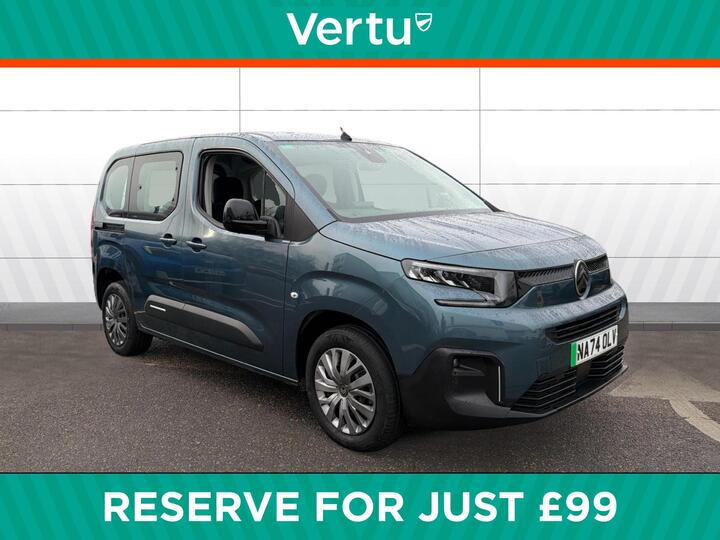 Citroen Berlingo 52kWh PLUS M Auto 5dr (7.4kW Charger)