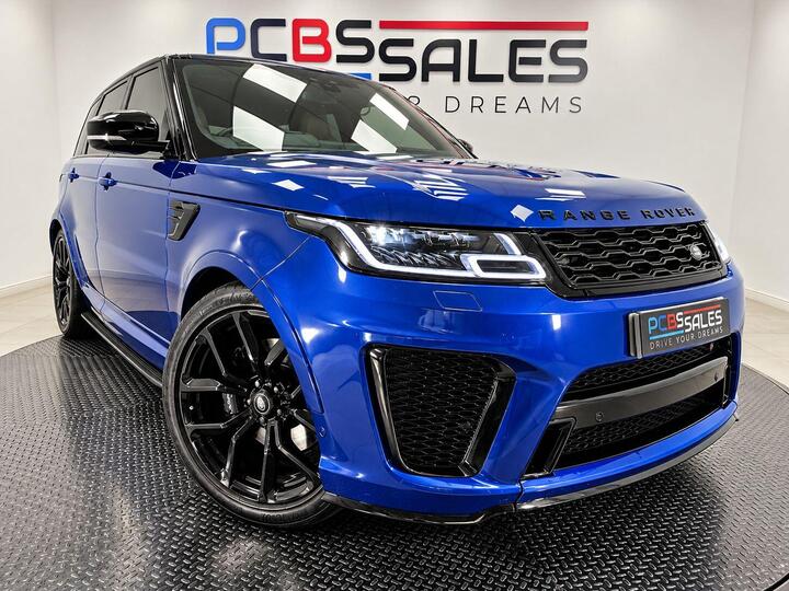 Land Rover Range Rover Sport 5.0 P575 V8 SVR Auto 4WD Euro 6 (s/s) 5dr