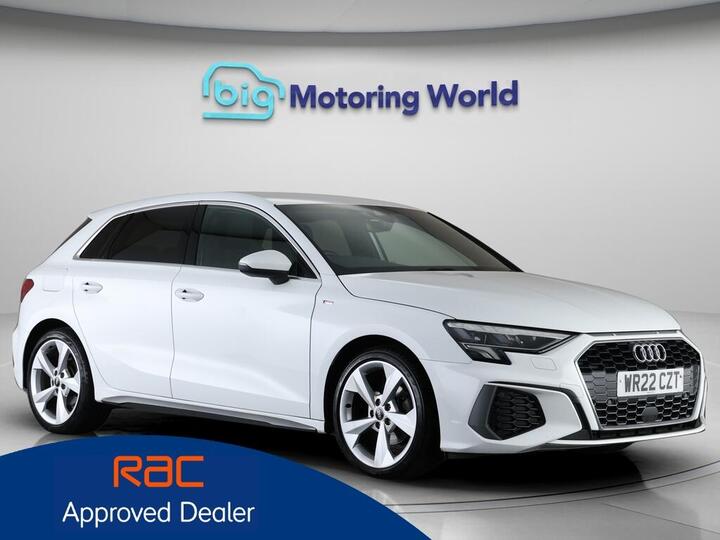 Audi A3 1.0 TFSI 30 S Line Sportback S Tronic Euro 6 (s/s) 5dr