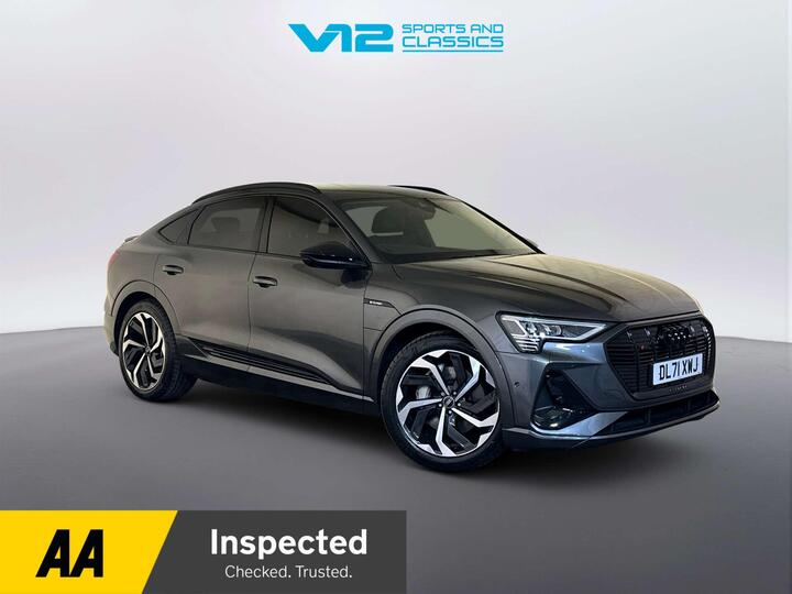 Audi E-tron 55 Black Edition Sportback Auto Quattro 5dr 95kWh (11kW Charger)