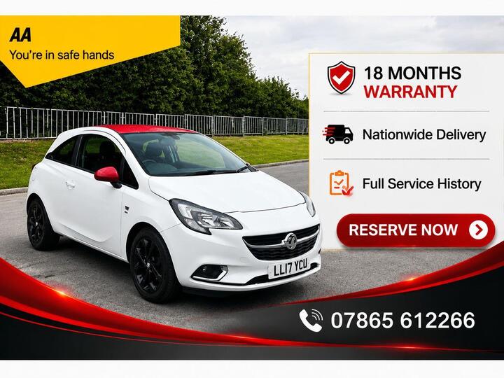 Vauxhall Corsa 1.4i EcoFLEX SRi Euro 6 3dr