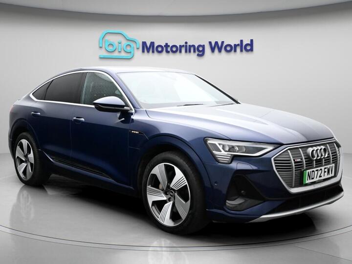 Audi E-tron 55 S Line Sportback Auto Quattro 5dr 95kWh (11kW Charger)