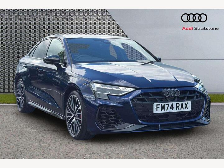 Audi A3 2.0 TFSI Black Edition S Tronic Quattro Euro 6 (s/s) 4dr
