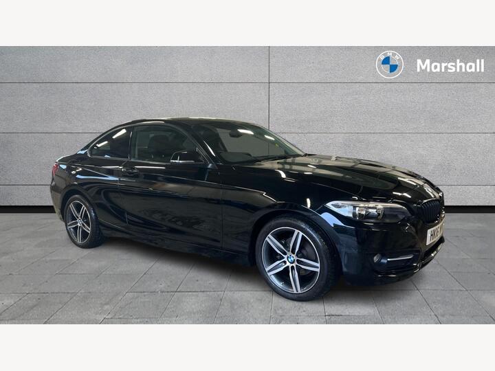 BMW 2 Series 2.0 218d Sport Euro 6 (s/s) 2dr